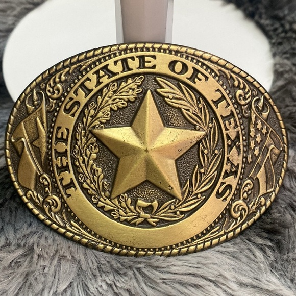 Gold Texas Belt Buckle - Picture 7 of 15